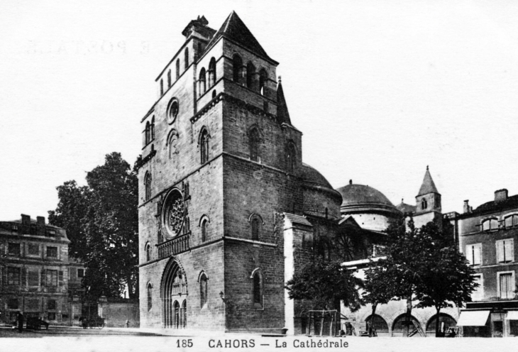 La Cathédrale, vers 1910 (carte postale ancienne) - Cahors
