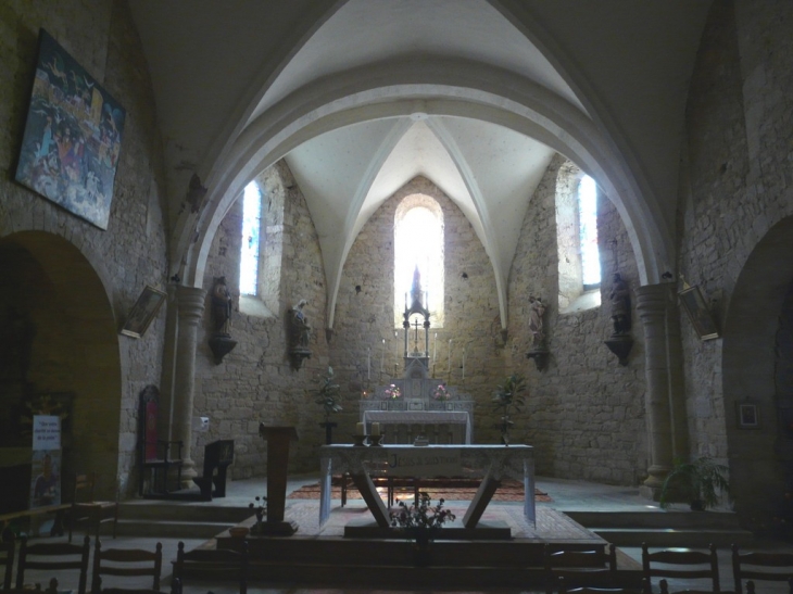 Cardaillac Intérieur de l'église