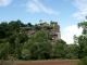 Vue sur le château de Belcastel