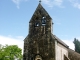 Chapelle Saint-Georges du XII° siècle, à Meyraguet. Façade occidentale.