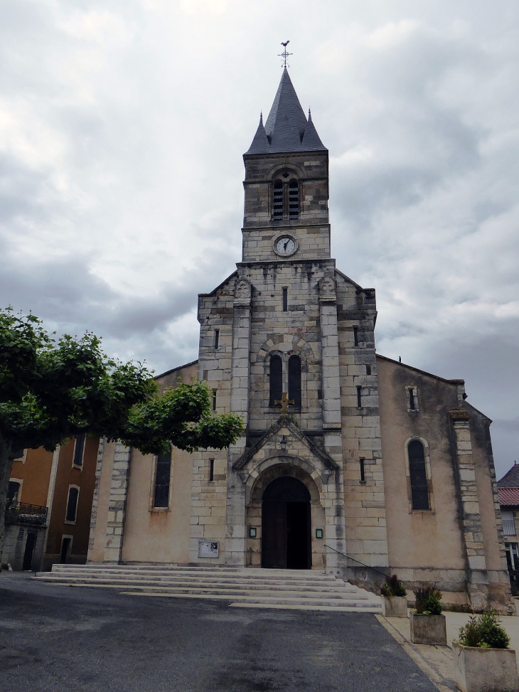 L'église - Limogne-en-Quercy