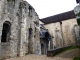 les ruines de l'abbaye