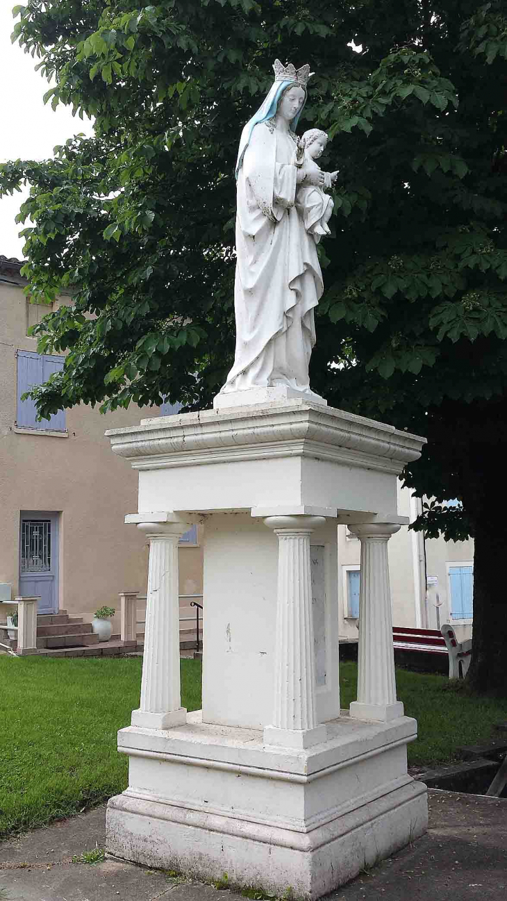 Statue de la Vierge - Montcuq