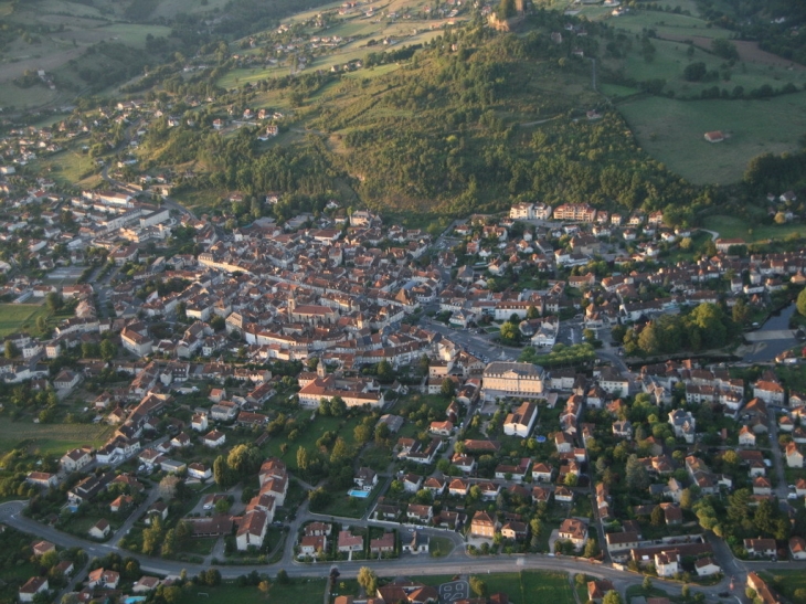 Vue aérienne de Saint Céré - Saint-Céré