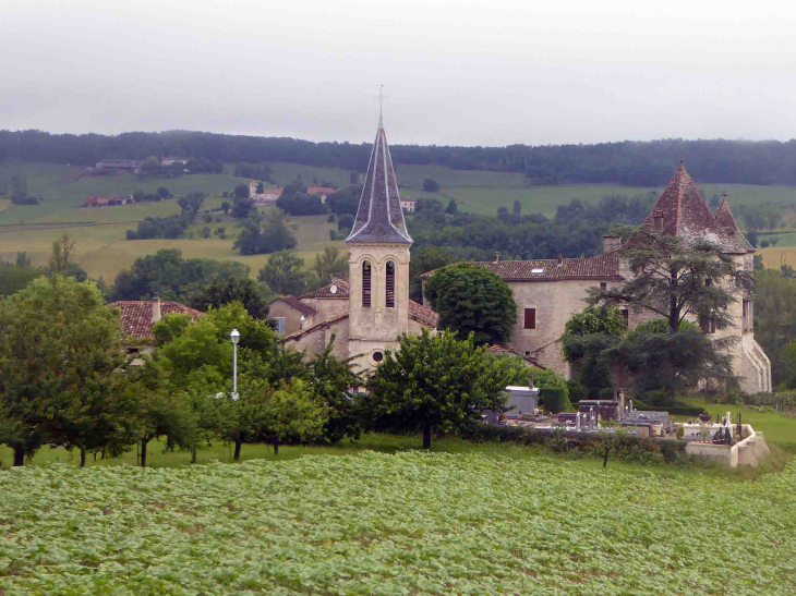 Lolmie : vue sur le village - Saint-Laurent-Lolmie