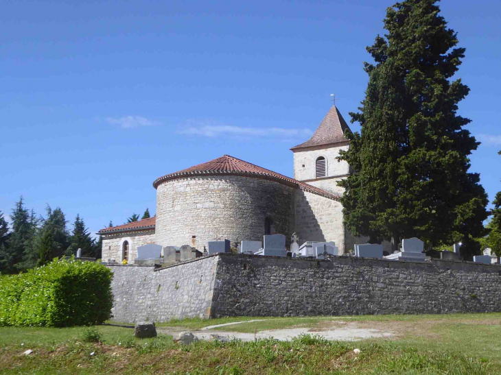 L'église - Saint-Pierre-Lafeuille