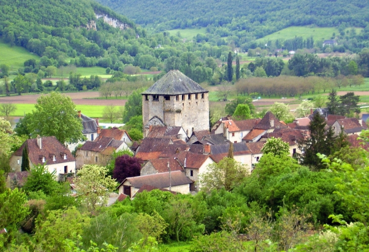Vue générale du village - Saint-Pierre-Toirac