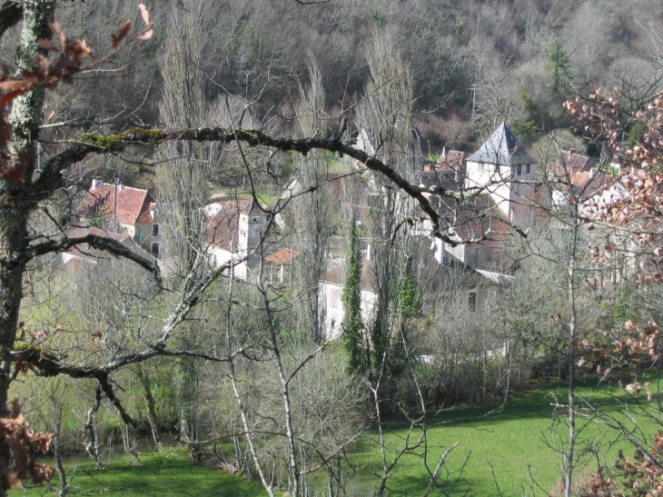 Vue d'ensemble du village - Saint-Sauveur-la-Vallée