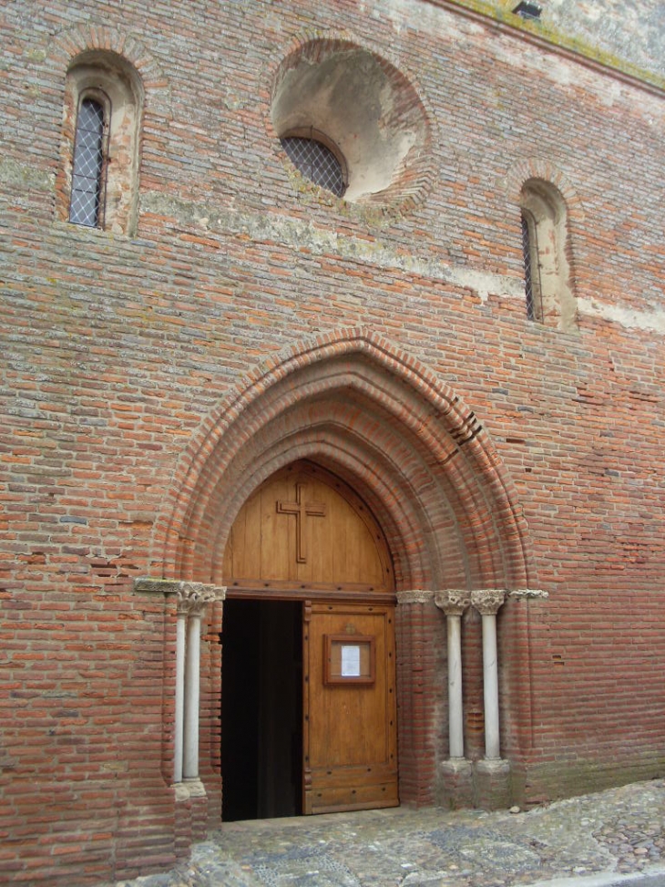 Porte de l'église Aucamville