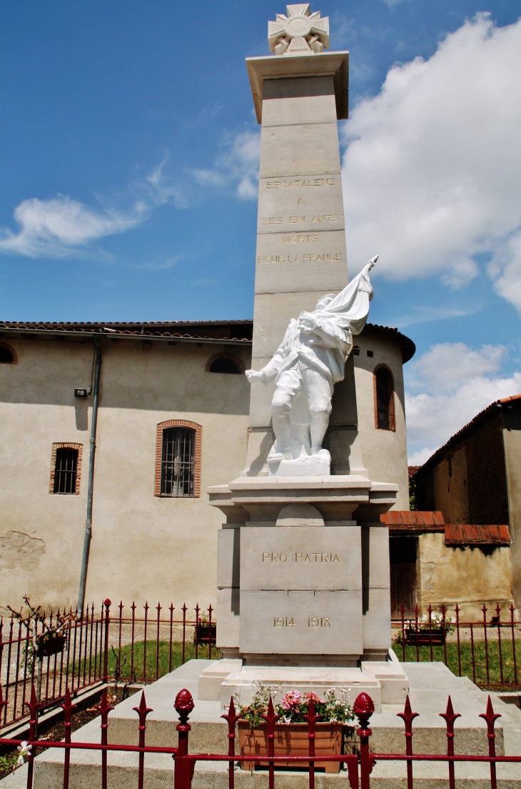 Monument-aux-Morts - Escatalens