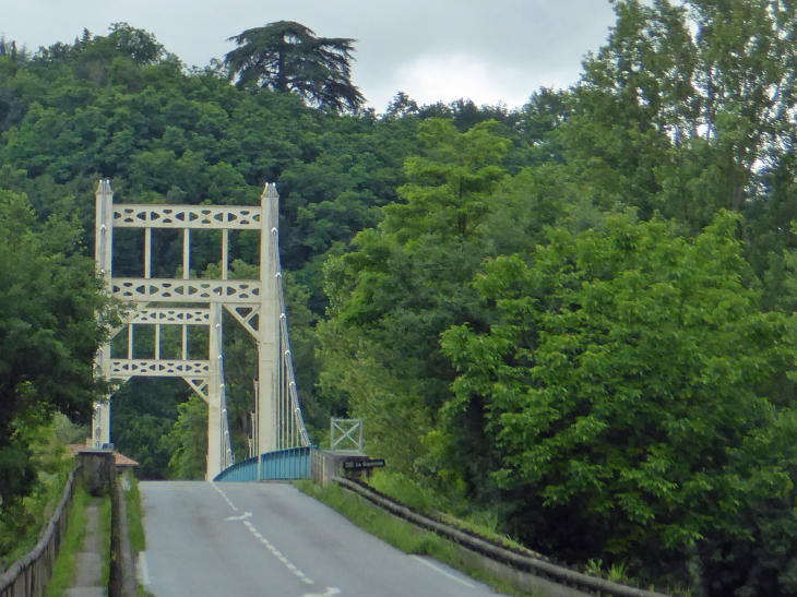 Le pont sur la Garonne - Espalais