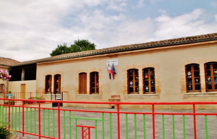 école - Esparsac