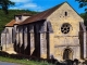 Abbaye de Beaulieu en Rouergue. L'église début XIVe siècle. (carte postale 1990).