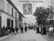 Rue de la poste, début XXe siècle (carte postale ancienne).