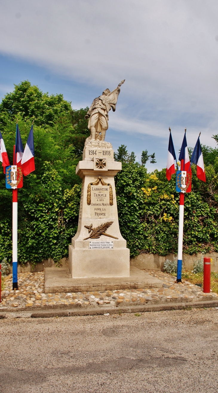 Monument-aux-Morts - Labastide-du-Temple