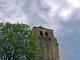 Le clocher fortifié de l'église
