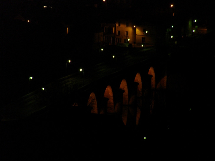 Pont Napoléon la nuit - Moissac