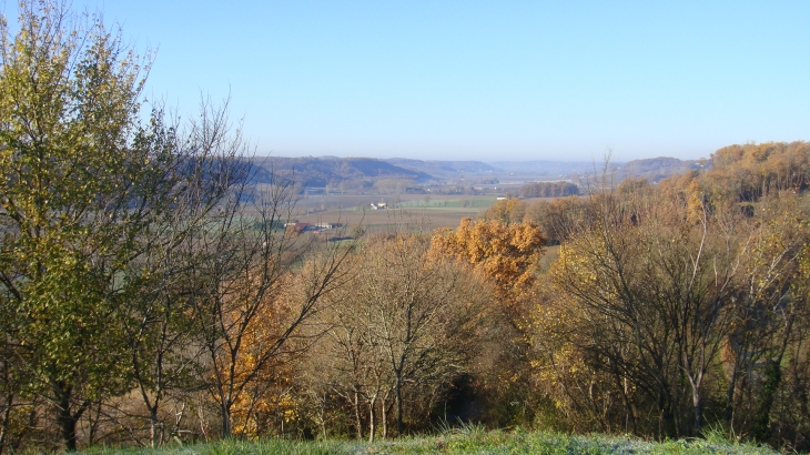 Point de vue depuis la bastide - Montjoi