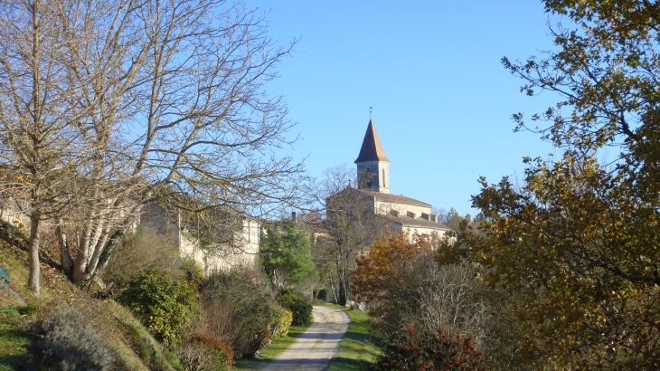 L'église St Martin - Montjoi