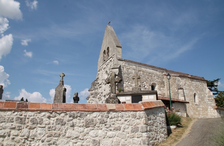&église Saint-Vincent - Saint-Vincent-Lespinasse
