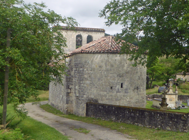 L'église Sainte Livrade - Touffailles