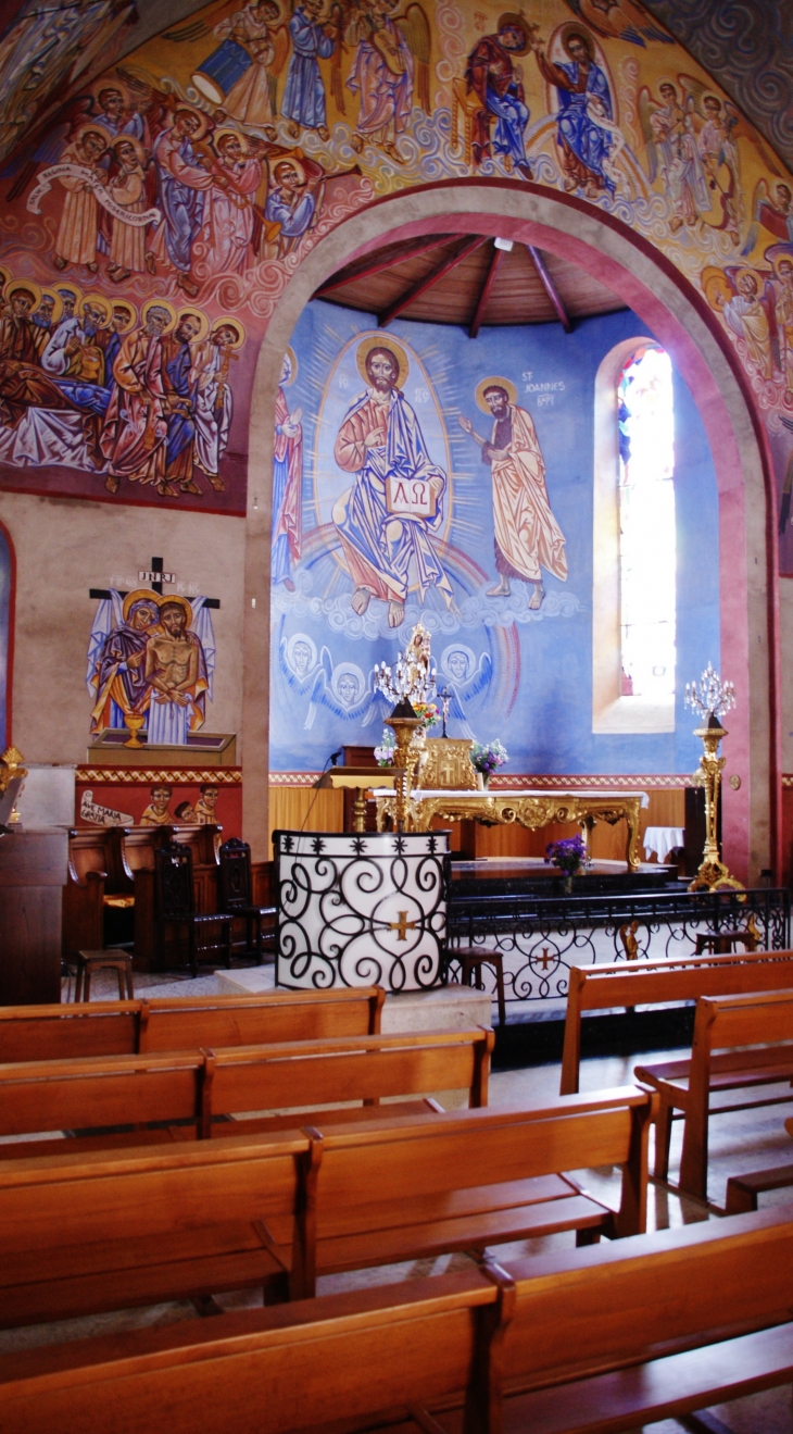 ...église Notre-Dame 19 Em Siècle ( Fresques de Nicolas Greschny ) - Alban