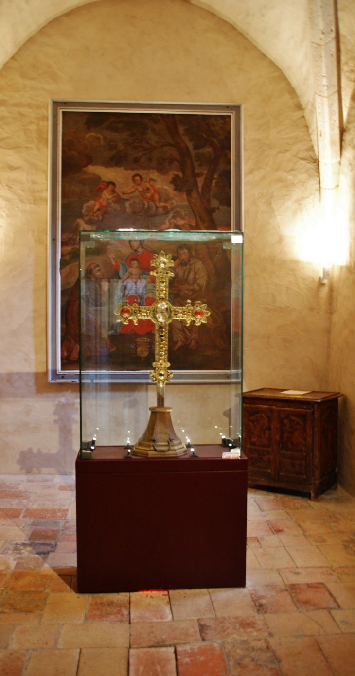 ²²Notre-Dame de l'Assomption ( Croix Reliquaire 14 Em Siècle ) - Castelnau-de-Montmiral