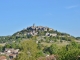 Cordes-sur-Ciel vu du Village Les Cabannes