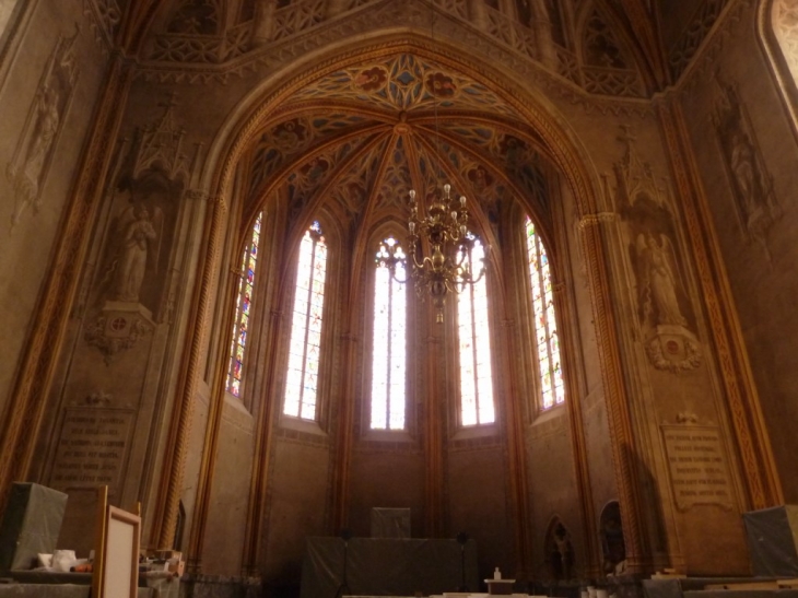 Cathédrale St Alain  : le choeur - Lavaur