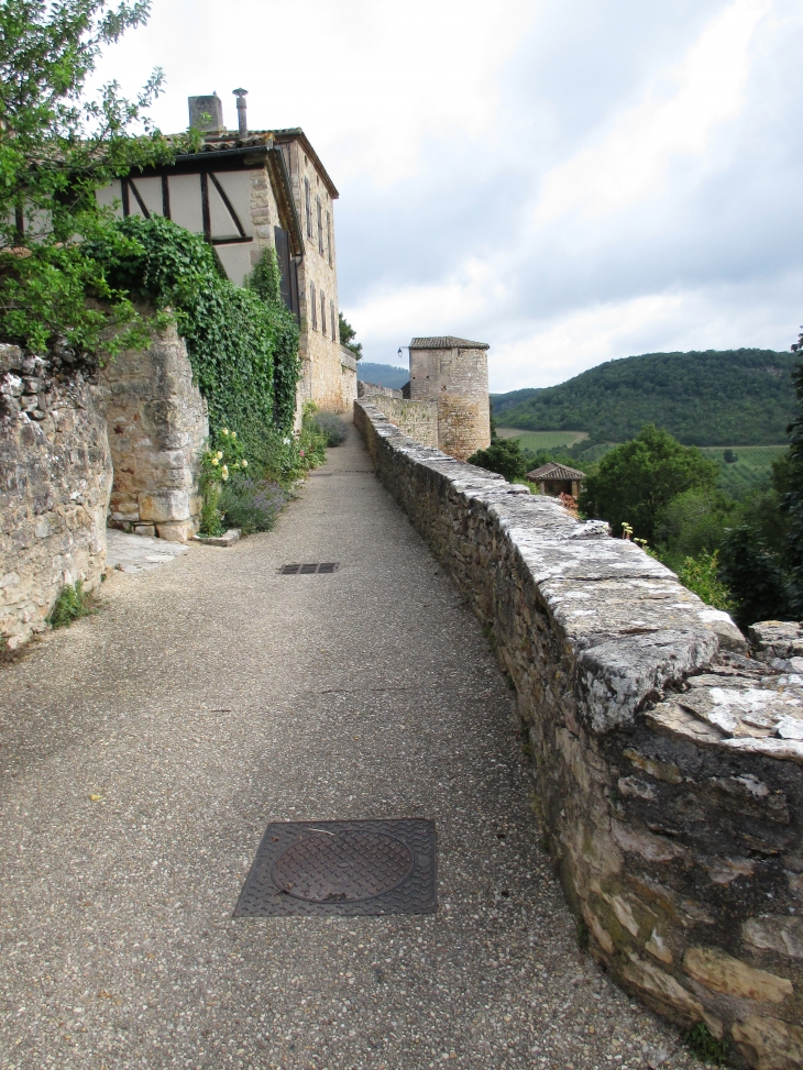 Chemin de ronde - Puycelci