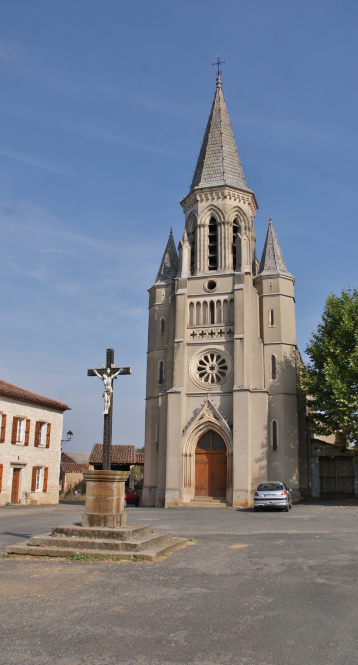..église Saint-Martial - Roumégoux