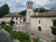 Eglise Sainte Eugène et ruisseau de la Sesquière