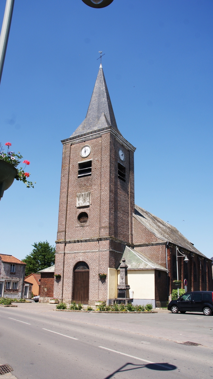 église Saint-Martin ( 1787 ) - Beuvry-la-Forêt