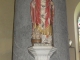 Bousignies-sur-Roc (59149) église, statue St.Nicolas