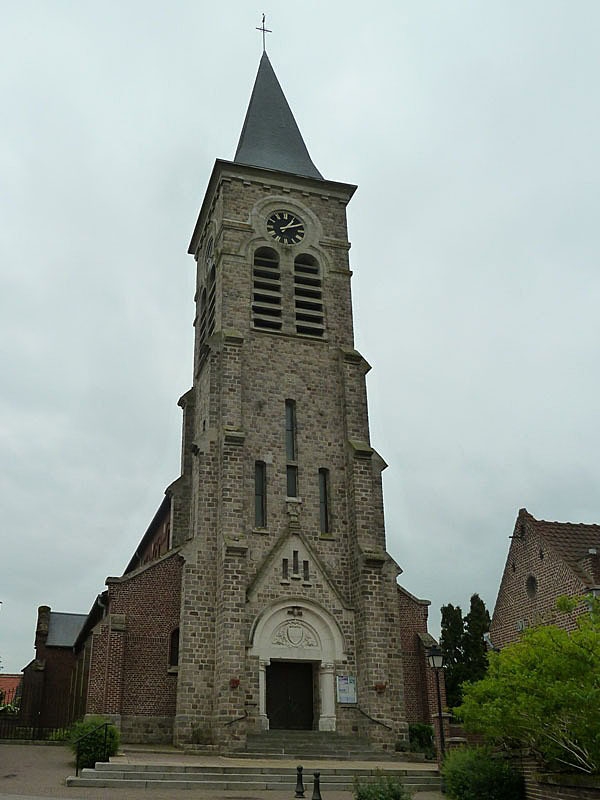 L'église - Bugnicourt