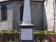 Cousolre (59149) monument aux morts 2 à coté de l'église