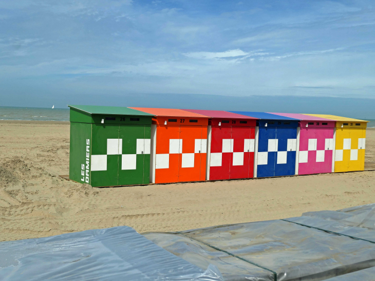 Malo les Bains : la plage - Dunkerque