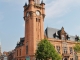 L'Hotel de Ville ( Décoré a l'occasion des quatre jours cycliste de Dunkerque )