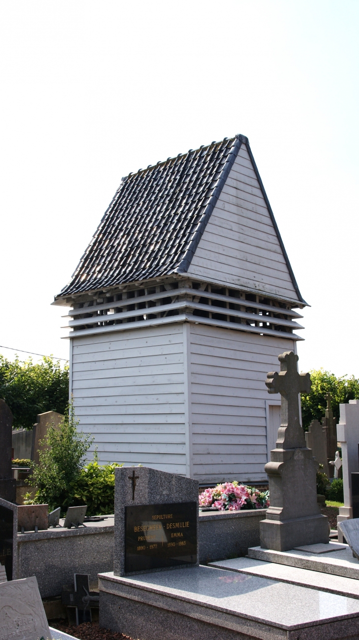 Clocher en Bois de L'église D'Hardifort ( il n'existe que deux clocher en bois en France celui D'Ardifort et de Eecke )
