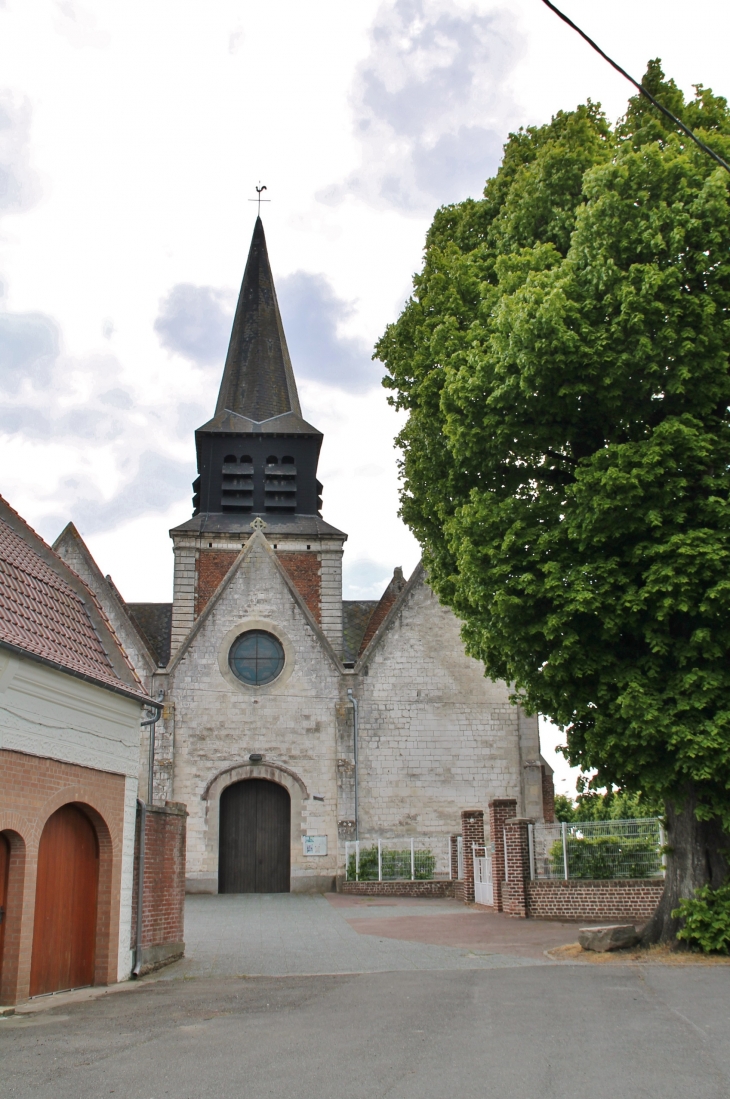 Boësghem commune D'Hazebrouck ( L'église )