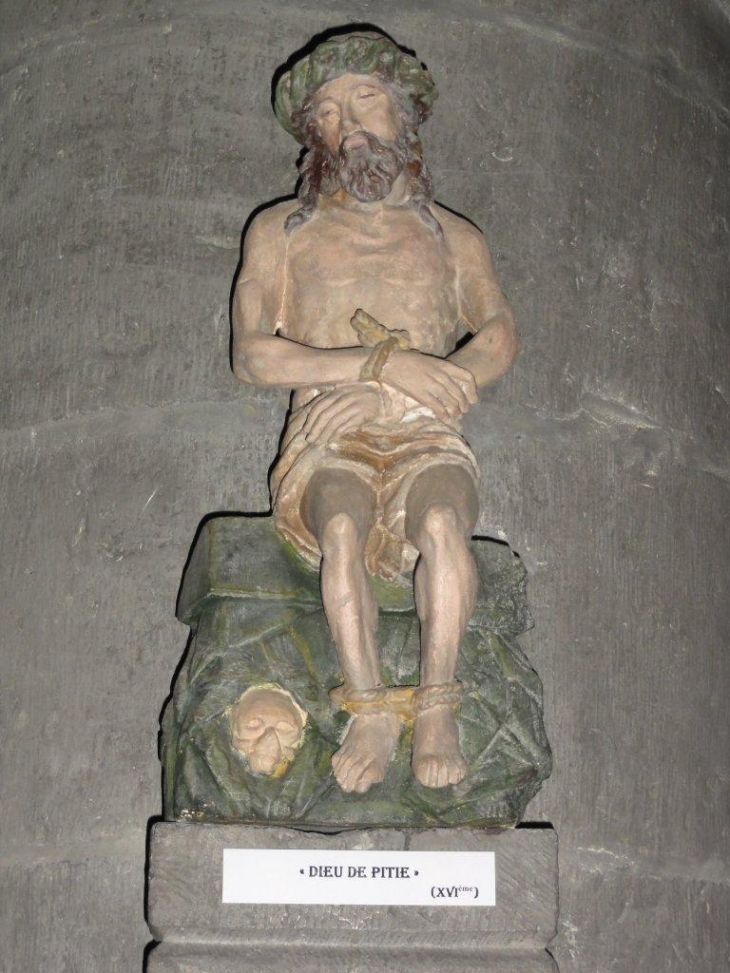 Liessies (59740) église: statue le Christ aux liens