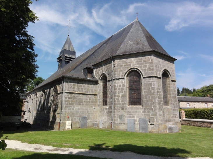 Liessies (59740) église: chevet