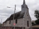 Recquignies (59245) église de de Roc, coté rue