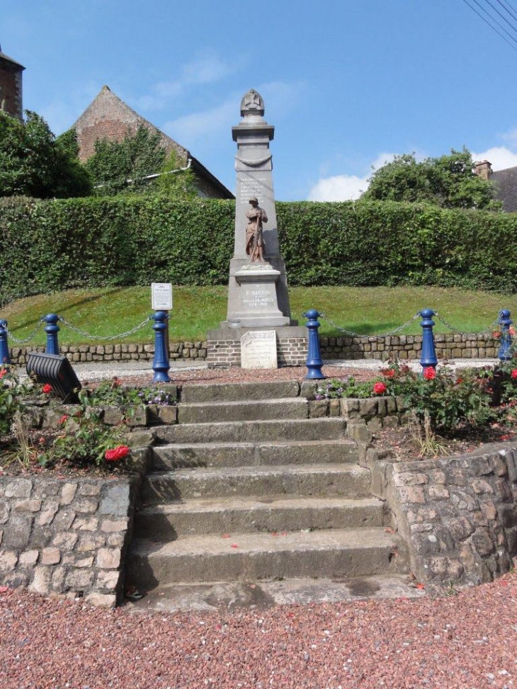 Saint-Martin-sur-Écaillon (59213) monument aux morts