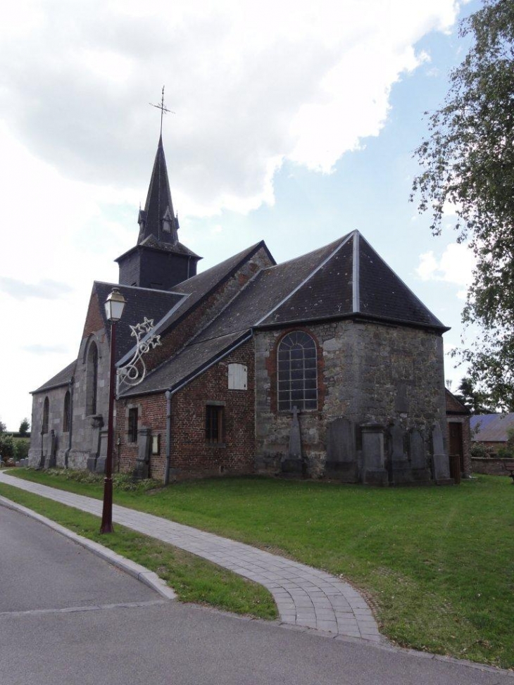 Saint-Remy-Chaussée, chevet de l'église