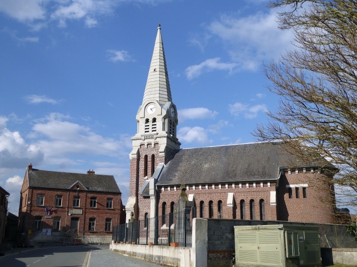 L'église - Sancourt