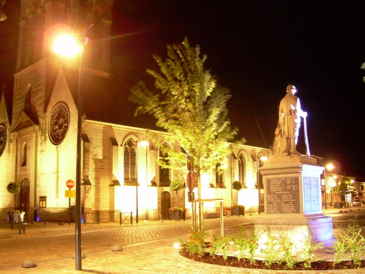 Place de l'église - Templeuve