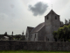 Photo suivante de Wallers-Trélon l'église et le cimetière en pierre bleue
