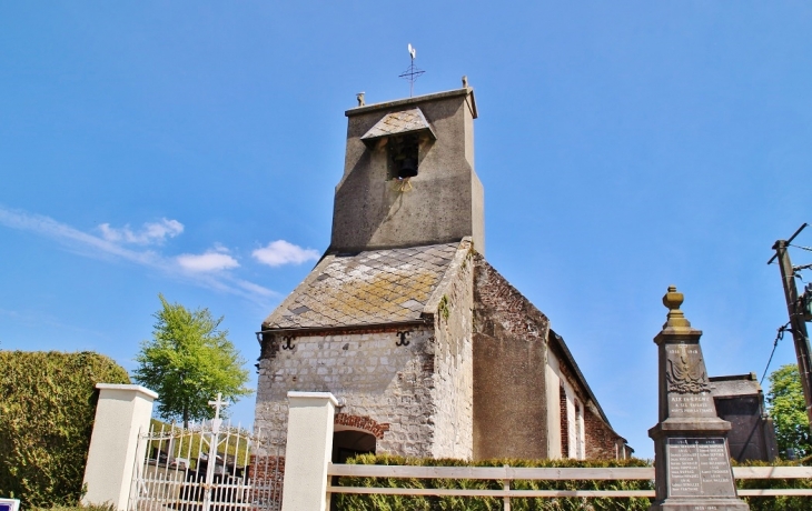 +église Saint-Leger - Aix-en-Ergny