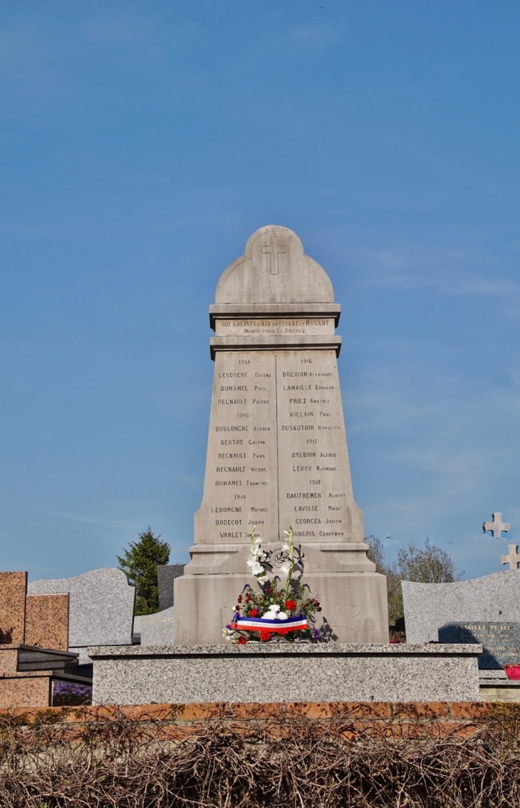 Monument-aux-Morts - Aix-en-Issart